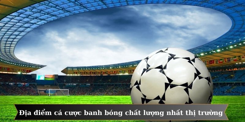 Địa điểm cá cược banh bóng chất lượng nhất thị trường